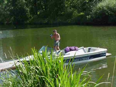 Boat in the water